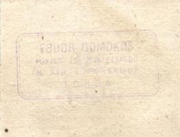 Torda 1915. 20f + 50f "Fodor Domokos fűszer- és borkereskedés" T:II