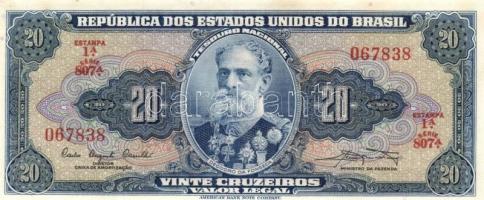 Afganisztán/Brazília/Burundi/Indonézia 10db modern bankjegy, főleg sorszámkövetők is! T:I
Afghanista...