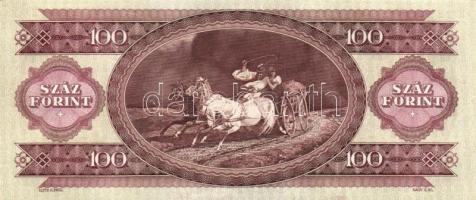 1993. 100Ft nyomdai festékfoltokkal (4x) T:I,I-
Adamo F38