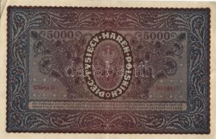 Lengyelország 1920. 5000M (2x) T:II,II-
Poland 1920. 5000 Marek (2x) C:XF,VF
Krause 31