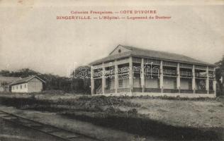 Bingerville, hospital, doctor's house