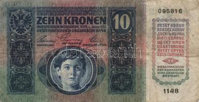 1915. 10K + 1912. 100K (2x) + 1902. 1000K mindegyik "Tolna Vármegye Bonyhád Község" felülb...