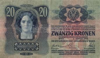 1904. 10K + 1915. 10K + 20K szerb bélyeggel és felülbélyegzéssel T:vegyes