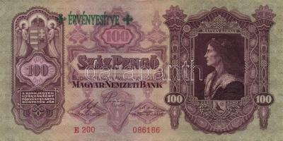 1930-41. 10P, 20P, 50P, 100P mindegyik hamis nyilaskeresztes/"érvényesítve" felülbélyegzés...