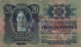 1913-1917. 1K-50K (7x) szerb felülbélyegzéssel T:vegyes