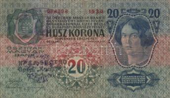 1913-1917. 1K-50K (7x) szerb felülbélyegzéssel T:vegyes