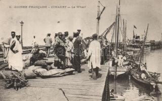 Conakry wharf