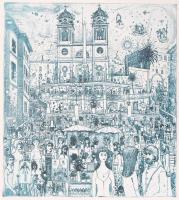 Gross Arnold: 12 lapos mappa. Corvina Kiadó, 1973, borító szakadt, az ofszetek jó állapotban