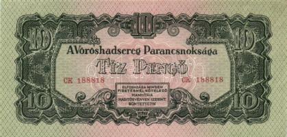 1944. 10P "A Vörös Hadsereg Parancsnoksága" T:I Adamo P44