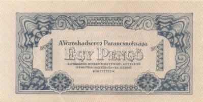 1944. 1P (2x) "A Vörös Hadsereg Parancsnoksága" számozás nélkül, egyiknél kisebb hátoldali...