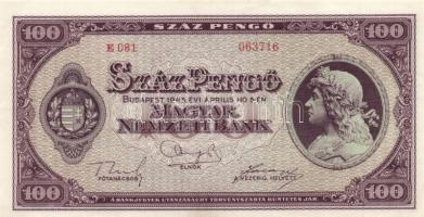 1930. 100P (2x), egyik "*E" + 1945. 100P (2x), egyiknél "BÜNTETÉS" szóban "...