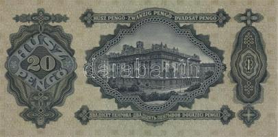 1930. 20P T:II (hajtott, szép papír)
Adamo P11