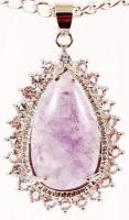 Ametiszt függő láncon /
amethyst pendant