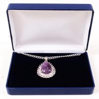 Ametiszt függő láncon /
amethyst pendant