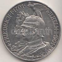 Német Császárság / Poroszország 1901A 5M Ag "200 éves a királyság" T:BU(2) German States / Prussia 1901A 5 Mark Ag "200th Anniversary of the Kingdom of Prussia" C:BU (XF)