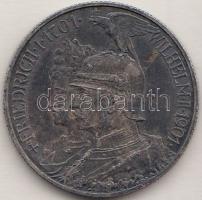 Német Császárság / Poroszország 1901A 2M Ag "200 éves a királyság" T:2- German States / Prussia 1901A 2 Mark Ag "200th Anniversary of the Kingdom of Prussia" C:VF