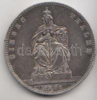 Német Államok / Poroszország 1871A Tallér Ag "Vilmos" T:2- German States / Prussia 1871A Thaler Ag "Wilhelm" C:VF