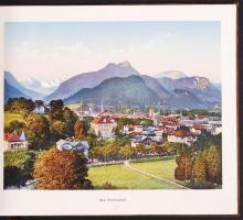 1924 Bad Reichenhall képes album, 9 db színes képpel