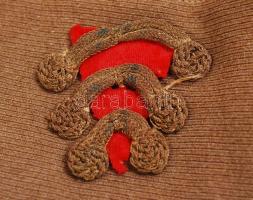 II. világháborús katonai sapka eredeti, jó állapotban, rangjelzéssel / WW. II. original Hungarian so...