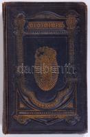 1890 Imakönyv. Héber-magyar, rossz állapotban, Jó egészvászon kötéstáblával / prayerbook