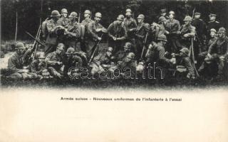 Swiss Army, new uniform of the infantry