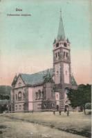 Déva Református templom; Laufer Vilmos kiadása / Calvinist church (fl)