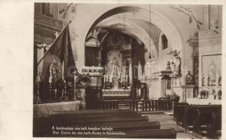 Karánsebes, Római katolikus templom belső