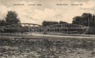 Homonna, Laborczi híd / bridge (fa)