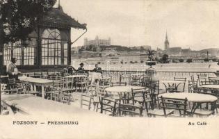 Pozsony, kávézó / Cafe (fa)