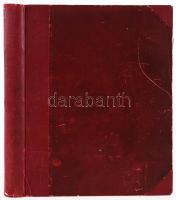 1928 A Pesti Napló képes mellékletének összegyűjtött számai 1928 végétől 1929 közepéig. Félvászon kö...