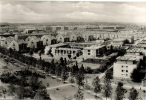 2 db modern, nagyméretű Sztálinváros képeslap (20,5 cm x 14 cm) / 2 modern, big size Hungarian postc...