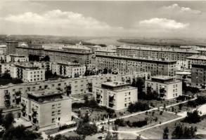 2 db modern, nagyméretű Sztálinváros képeslap (20,5 cm x 14 cm) / 2 modern, big size Hungarian postcards (Dunaújváros)