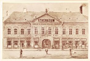 Dr. Szabó László: Athenaeum. Ötven év egy irodalmi és nyomdai társulat életéből. Bp., 1918, Athenaeu...