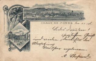 1896 La Chaux-de-Fonds, litho (small tear)