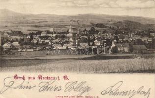 1899 Chrastava, Kratzau; St. Laurentius' church (EB)