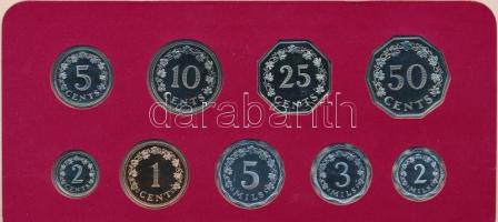 Málta 1977. 2m - 50c 9klf forgalmi pénzek szettben dísztokban T:PP
Malta 1977. 2 mils - 50 cents, 9 ...