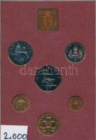 Nagy-Britannia / Írország 1979. 1/2p - 50p 6klf db, forgalmi szett plasztik tokban kartonban(Királyi...