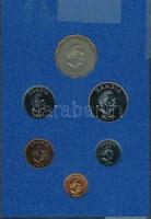 Zambia 1978. 1N - 50N 6klf db, forgalmi szett plasztik és karton tokban T:1
Zambia 1978. 1 Ngwee - 5...