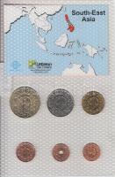 Fülöp-szigetek 1995-97. 1c - 5P 6klf érme bemutató szettben T:1
Philippines 195-97. 1 sentimo - 5 Pe...