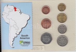 Guyana 1978-96. 1c - 10$ 7klf db, bemutató szett T:1
Guyana 1978-96. 1 cent - 10 Dollars 7 different...