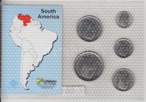 Venezuela 1989/90. 25c - 5B 6klf db, bemutató szett T:1
Venezuela 1989/90. 25 centimos - 5 Bolivares...