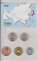 Japán 1989. 1Y - 100Y 5klf darab bemutató szett T:1
Japan 1989. 1 Yen - 100 Yen 5 different, coin se...