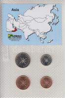 Omán 1999. 5b - 50b 4klf darab bemutató szett T:1
Oman 1999. 5 baisa - 50 baisa 4 different, coin se...