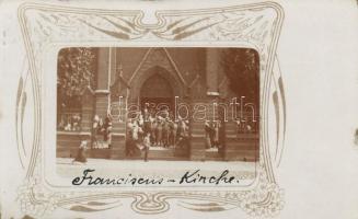 Riga (?) Franciscan church, Art Nouveau, photo