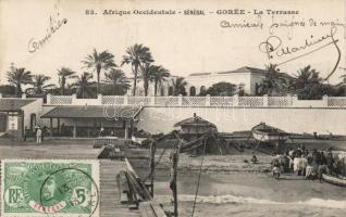 Dakar Gorée, terrace