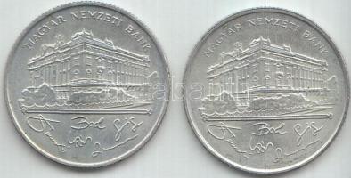 1993. 200Ft Ag "MNB" (2x) T:2
Adamo F13