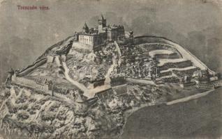 Trencsén vára / castle (Rb)