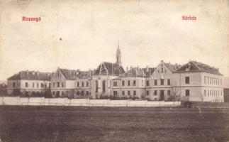 Rozsnyó, Roznava; Kórház, Búfy János kiadása / hospital (fa)