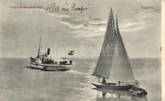 Balaton Kisfaludy kiránduló hajó (EK)