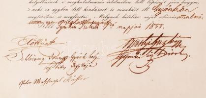 1855 Gyönk, Ügyvédi meghatalmazás jogi képviselet ügyében